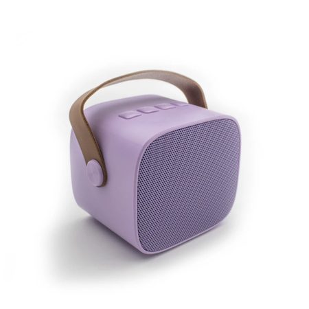 BLUETOOTH KARAOKE SET MIKROFON A REPRODUKTOR Fialový 3
