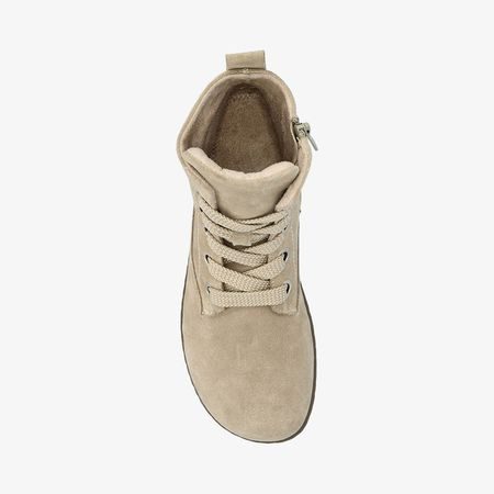 GROUNDIES SALZBURG WOMEN Beige | Dámské kotníkové barefoot boty
