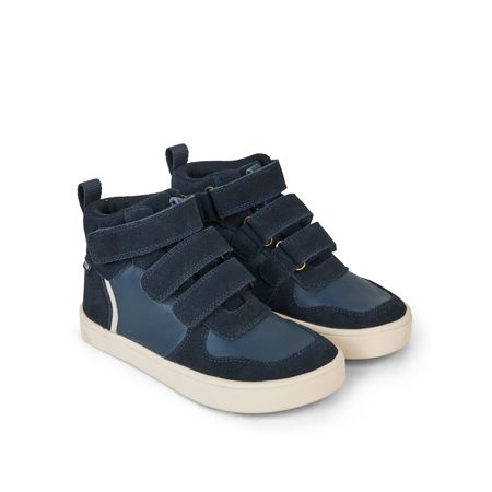 BUNDGAARD NERO Navy | Dětské celoroční barefoot boty