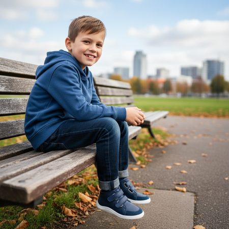 BABY BARE FEBO FALL Pilot Asfaltico | Dětské celoroční barefoot boty