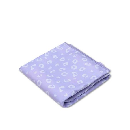 PLÁŽOVÝ RUČNÍK MIKROVLÁKNO Leopard lila