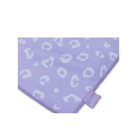 PLÁŽOVÝ RUČNÍK MIKROVLÁKNO Leopard lila