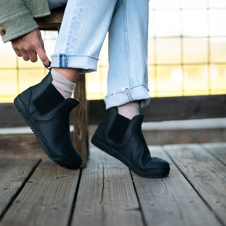 XERO SHOES RIDGEWAY CHELSEA Black | Chelsea barefoot boty