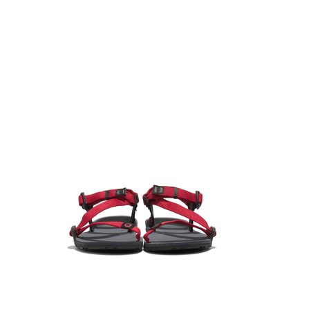 XERO SHOES Z-TRAIL YOUTH Charcoal/Red Pepper | Dětské barefoot sandály