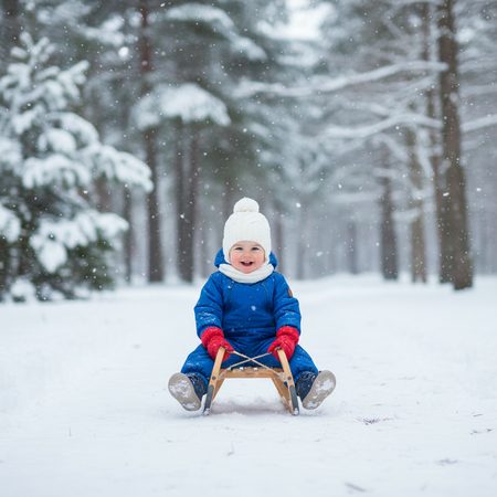 BIOMECANICS SAUVAGE Ocean | Children's Winter Insulated Barefoot Boots