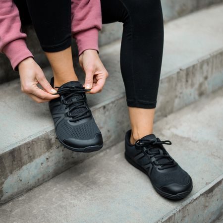 XERO SHOES HFS II Black Asphalt | Pánské sportovní barefoot tenisky