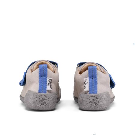 AFFENZAHN LEATHER WALKY Dog Grey | Dětské barefoot tenisky 7