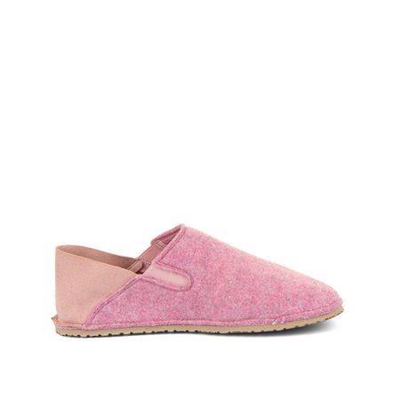 FRODDO SLIP-ON WOOLY Pink II | Barefoot přezůvky