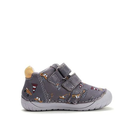 D.D.STEP S070-52480A Šedá | Dětské barefoot tenisky