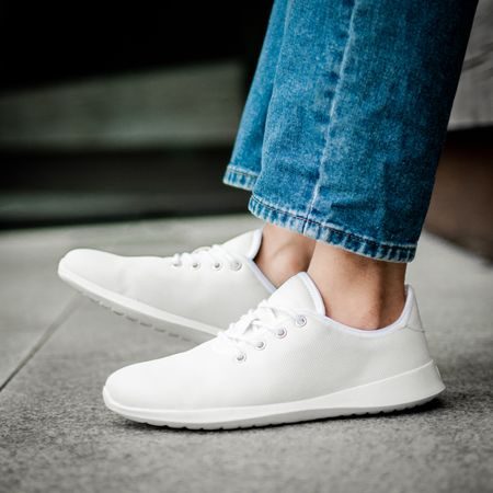 GROUNDIES BALANCE 2.0 White | Barefoot tenisky