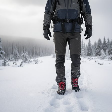 KILPI BARE HIGH WP-U Černé | Outdoorové barefoot boty