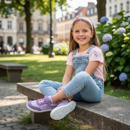 CRAVE CUPERTINO JUNIOR Pink | Children's barefoot sneakers