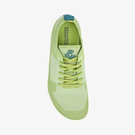 Barefoot Tenisky GROUNDIES® Active Knit Zeleno Modré