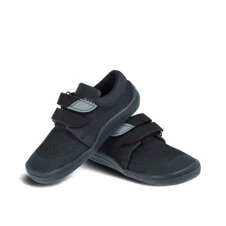 BEDA TENISKY DAISY Black | Dětské barefoot tenisky