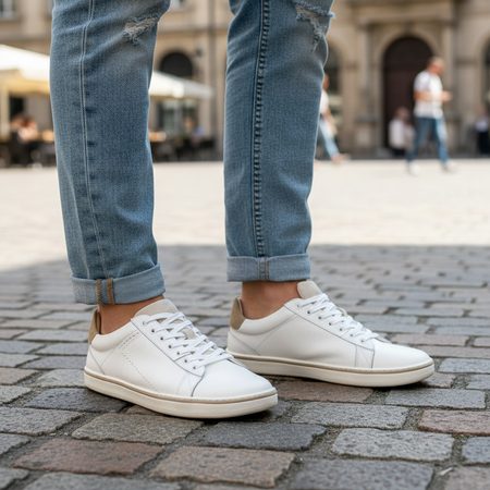 GROUNDIES GALAXY White Beige | Women's sports sneakers