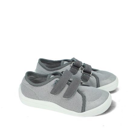 BEDA TENISKY BFN 170040/ST/W/O ALEX Grey | Dětské barefoot tenisky