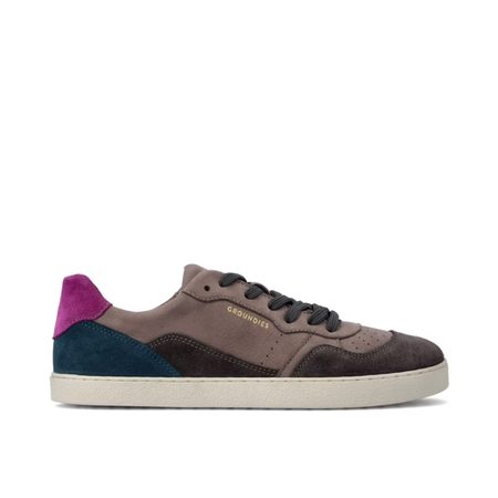 GROUNDIES NOVA GS1 WOMEN Dark Grey Petrol | Dámské barefoot tenisky