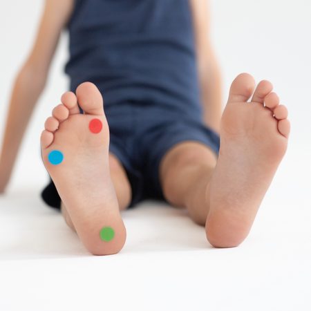 COREYOGA Cvičební karty Dětská noha