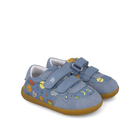 GARVALÍN TENISKY CANVAS Indigo | Dětské barefoot tenisky 2