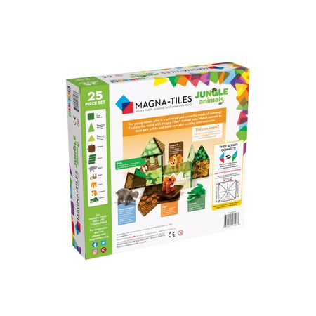 MAGNETICKÁ STAVEBNICE JUNGLE 25 DÍLŮ