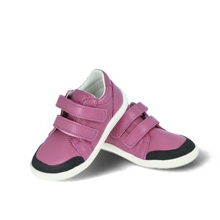BABY BARE FEBO GO Magenta Asfaltico | Dětské barefoot tenisky