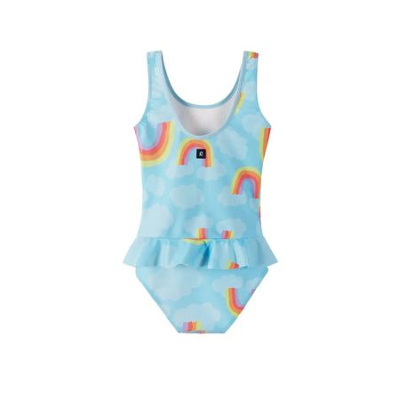 REIMA DÍVČÍ JEDNODÍLNÉ PLAVKY KORFU UV Light turquoise 2