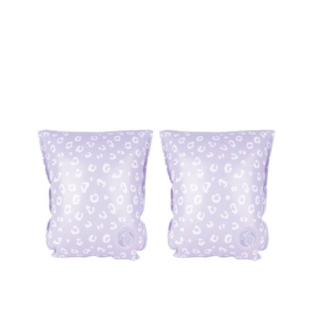 NAFUKOVACÍ PLAVECKÉ RUKÁVKY PRO DĚTI Leopard Lila 2-6 let
