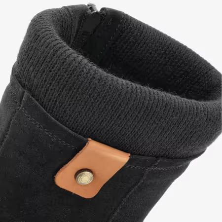 GROUNDIES ICELAND WOMEN Black | Dámské kotníkové barefoot boty