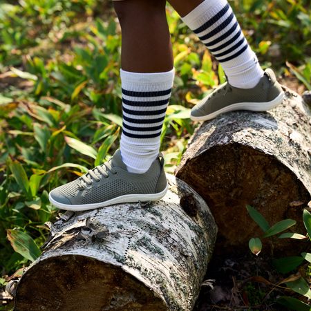 REIMA ASTELU VEGAN Greyish Green | Barefoot tenisky