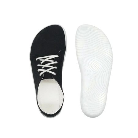 AYLLA BAREFOOT NUNA Black & white | Pánské barefoot tenisky