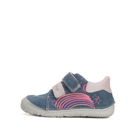 D.D.STEP C073-41805 PLÁTĚNÉ TENISKY Bermuda Blue | Dětské barefoot tenisky