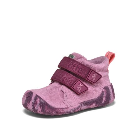 AFFENZAHN PREWALKER LOWBOOT LEATHER TALKY Otter Pink | Dětské první barefoot botičky