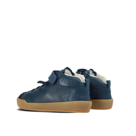 CRAVE BERGEN WINTER 2.0 Blue | Dětské zimní zateplené barefoot boty