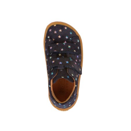 FRODDO TENISKY BASE LEATHER D-VELCRO STARS | Dětské barefoot tenisky