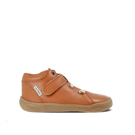 PEGRES CELOROČKY Skinny SBF62 Hnědá | Dětské celoroční barefoot boty