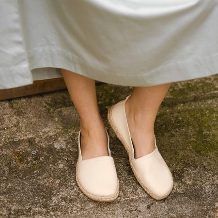 SHAPEN ESPADRILKY PLAYA Wide Beige | Dámské barefoot espadrilky