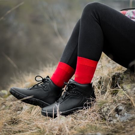 FREET TUNDRA Black | Barefoot outdoorové boty