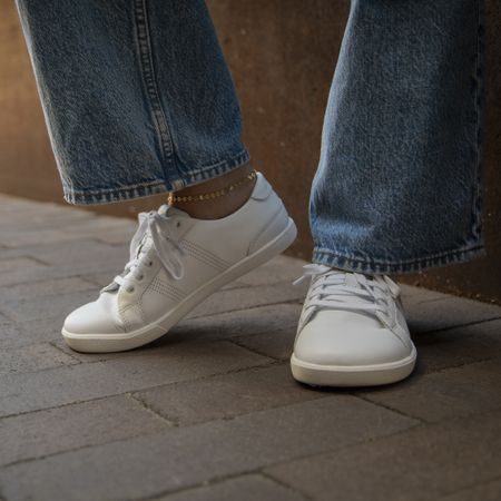 XERO SHOES DILLON LEATHER White | Barefoot tenisky