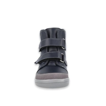 BEDA VYŠŠÍ ZIMNÍ BF 0004/W/SO/MK LUC Black/Grey | Dětské zimní zateplené barefoot boty