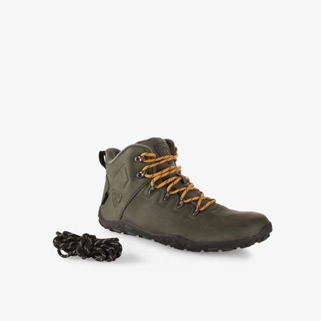 KILPI BARE HIGH WP-U Tmavě Zelené | Outdoorové barefoot boty