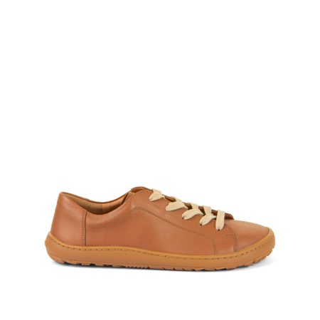 FRODDO TENISKY LEATHER LACES Cognac II | Barefoot tenisky
