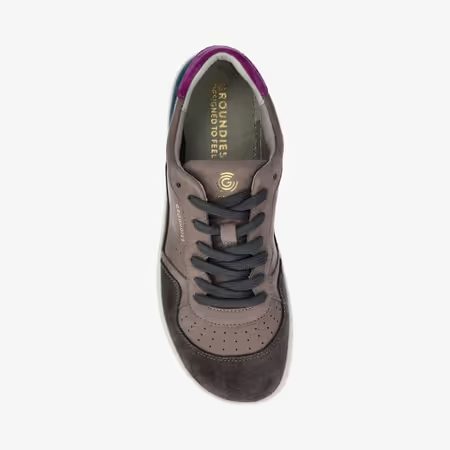GROUNDIES NOVA GS1 WOMEN Dark Grey Petrol | Dámské barefoot tenisky