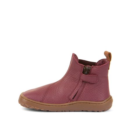FRODDO KOTNÍKOVÉ CHELYS II Bordeaux | Dámské barefoot chelsea boty