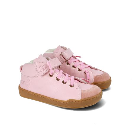 CRAVE BERGEN WINTER 2.0 Pink | Dětské zimní zateplené barefoot boty