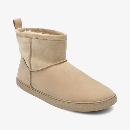 GROUNDIES COZY BOOT Low Cappuccino | Dámské barefoot válenky