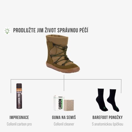 FRODDO ZIMNÍ TEX TRACK WOOL Olive