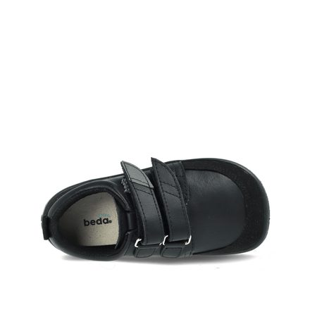 BEDA TENISKY BF 0001/W/N/SO Just Black | Dětské barefoot tenisky