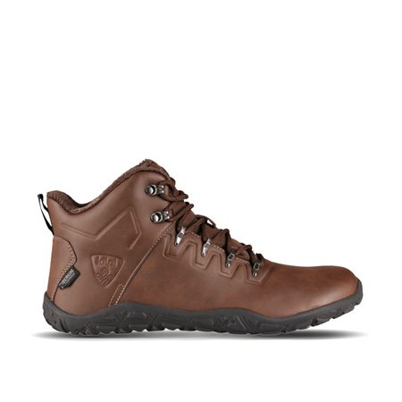 KILPI BARE HIGH WP-U Hnědé | Outdoorové barefoot boty