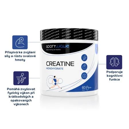 KREATIN CREATINE MONOHYDRATE 300 g – na podporu síly a regenerace