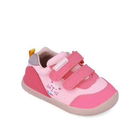 BIOMECANICS TENISKY WIDER CANVAS Rose | Dětské barefoot tenisky